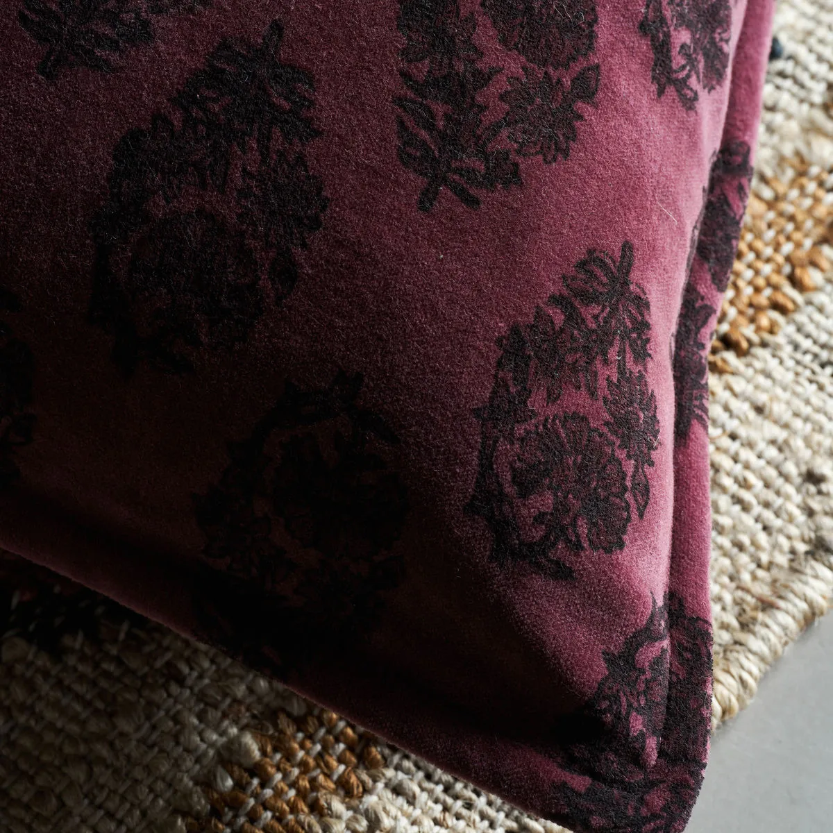 Taie d'oreiller Betto 50x50 cm, Prune House Doctor