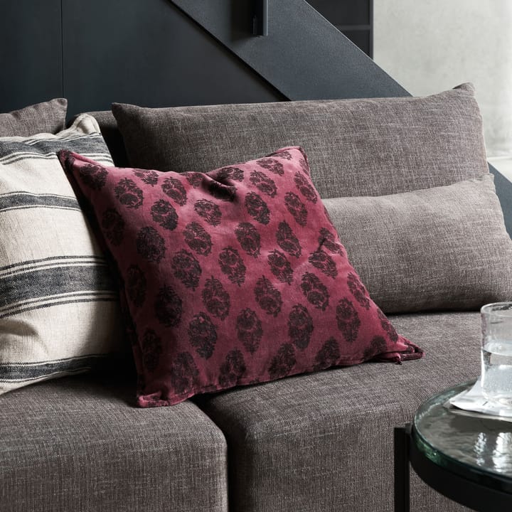 Taie d'oreiller Betto 50x50 cm, Prune House Doctor