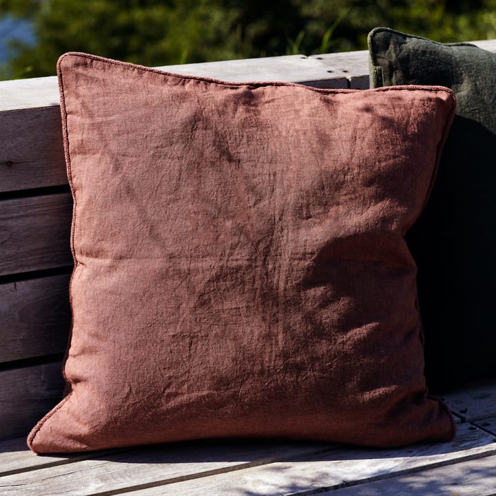 Taie Sai 50x50 cm - Rouge-marron - House Doctor