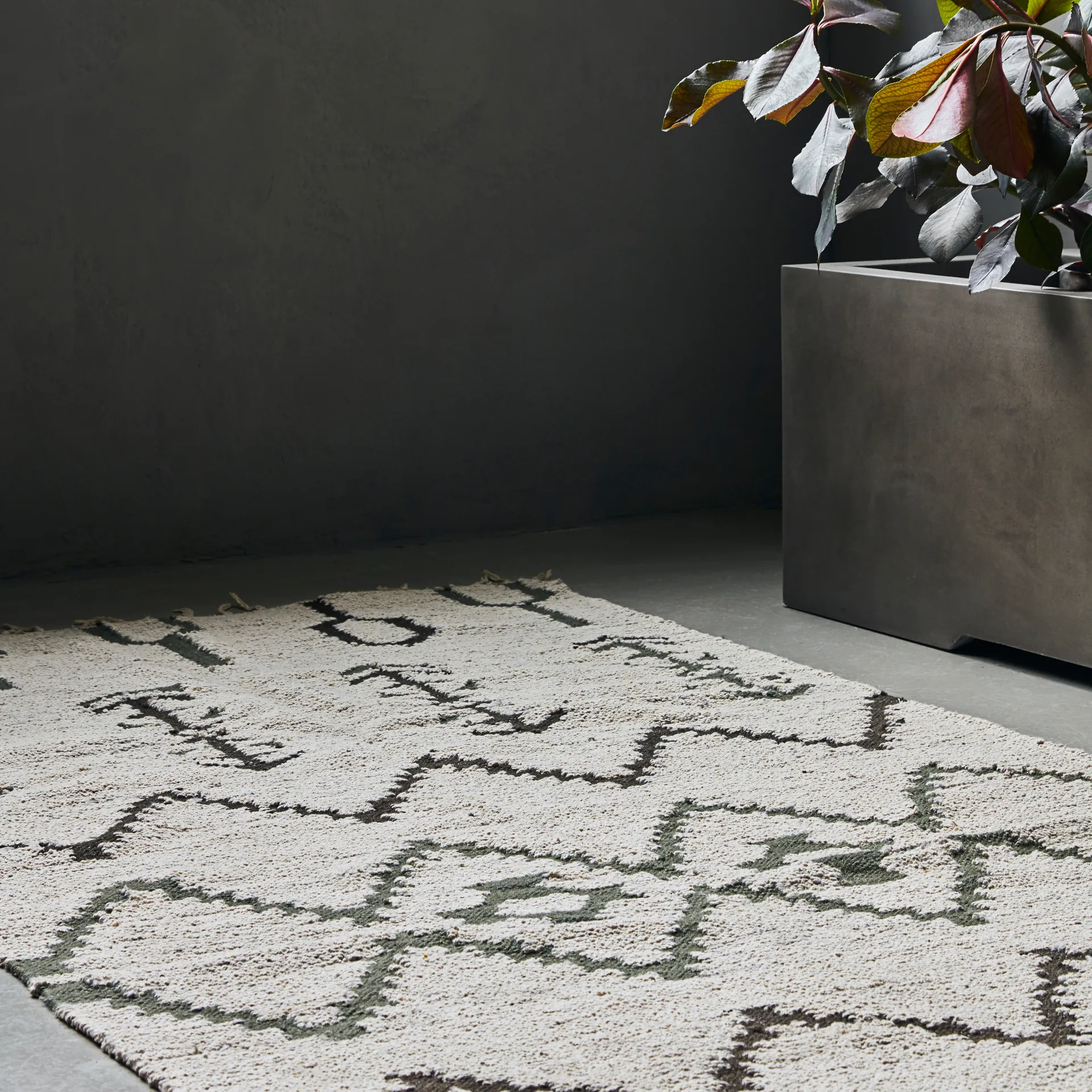 Tapis Arte 100x240 cm, Off-white House Doctor