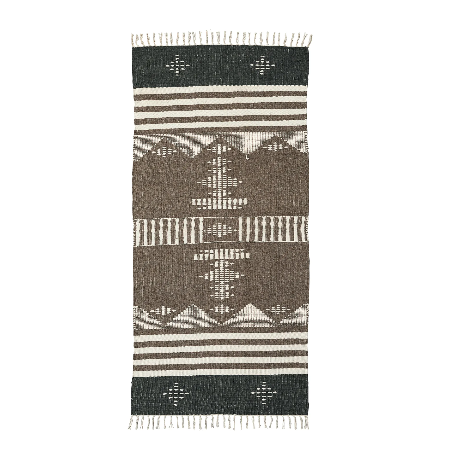 Tapis Coto 90x200 cm, Marron House Doctor