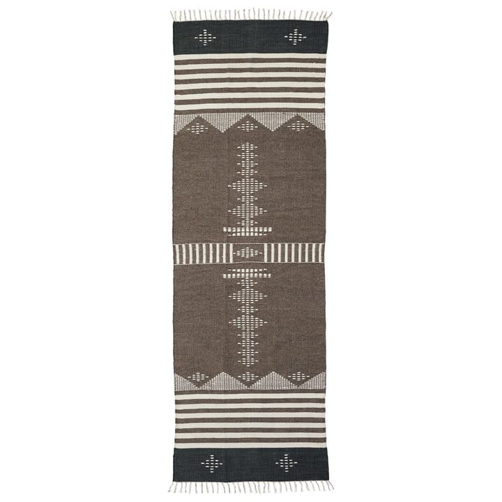 Tapis Coto 90x300 cm - Marron - House Doctor