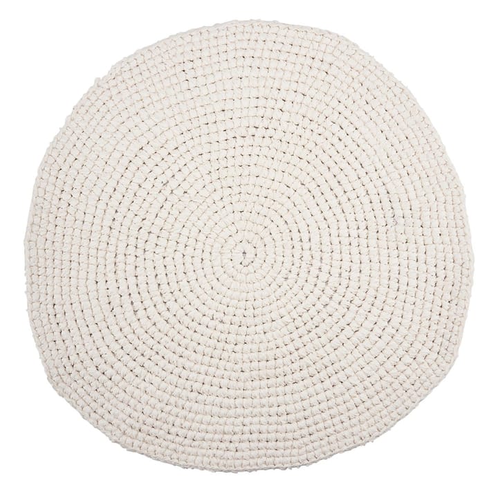 Tapis Crochet Ø80 cm - Blanc - House Doctor