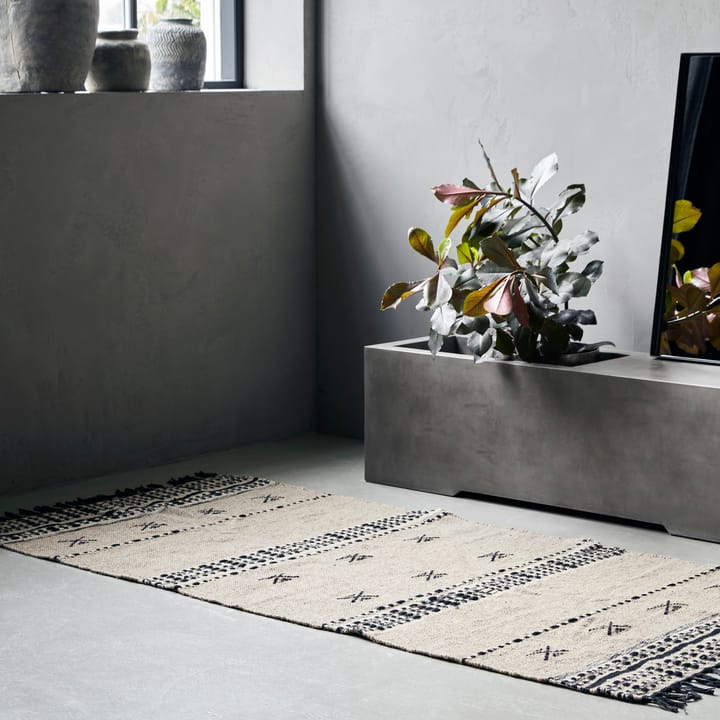 Tapis Cross 90x200 cm - Sand - House Doctor