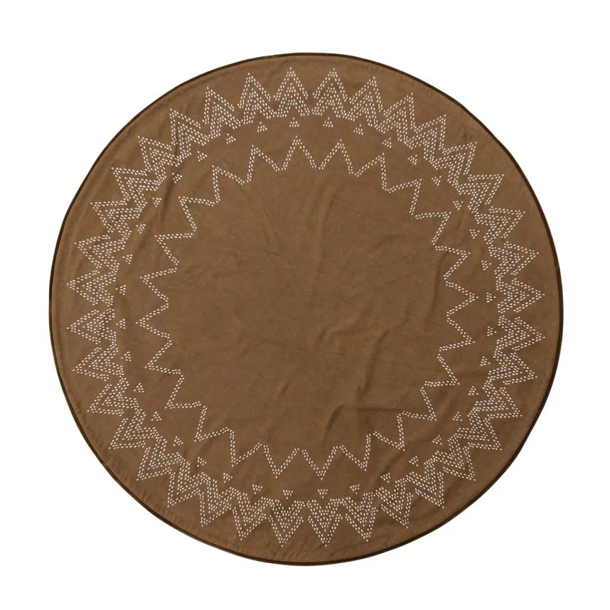 Tapis de sapin Noel Ø120 cm, Marron House Doctor