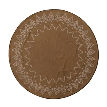 Tapis de sapin Noel Ø120 cm - Marron - House Doctor