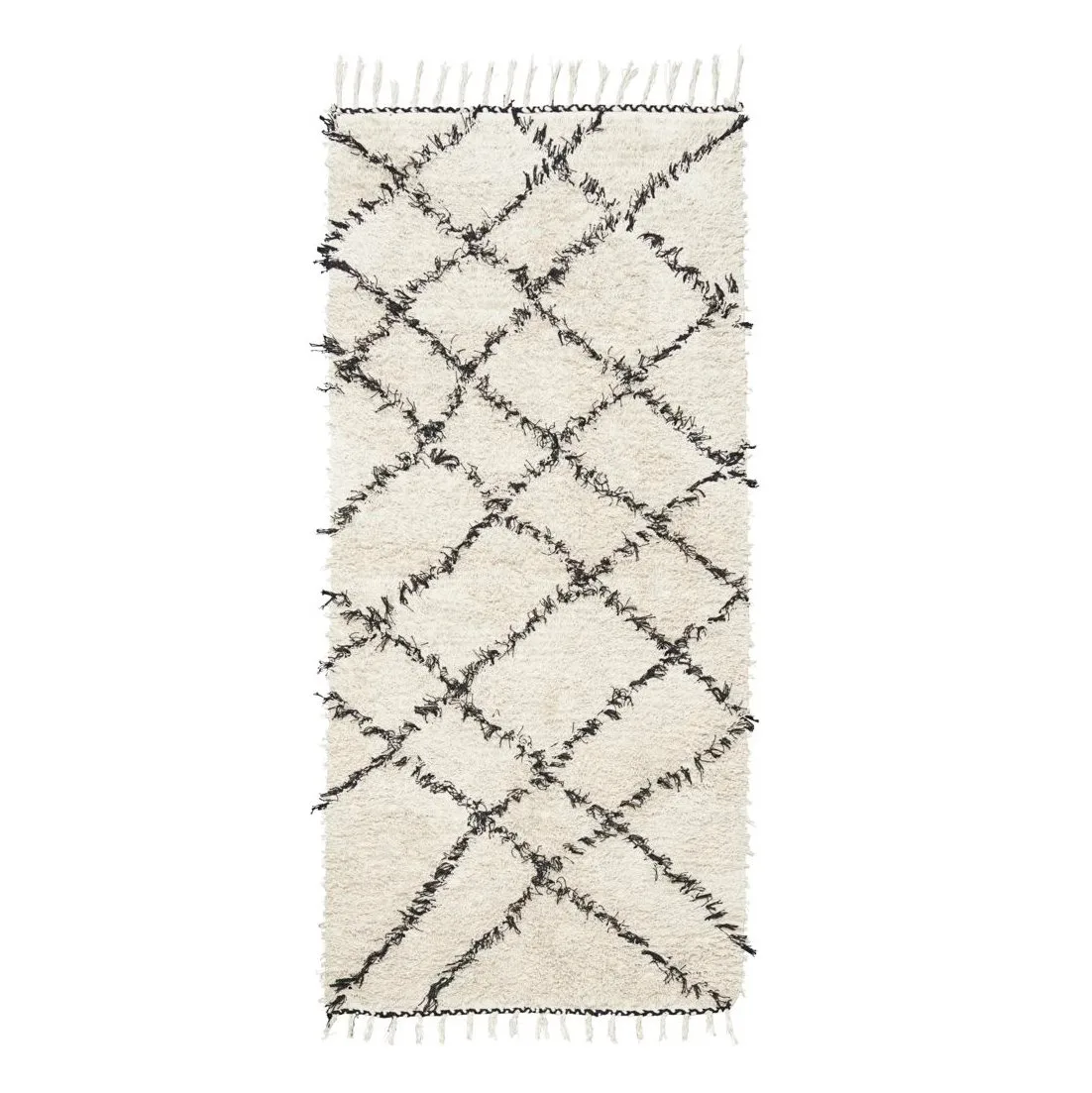 Tapis en coton Riba, 90x200 cm House Doctor
