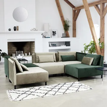 Tapis en coton Riba - 90x200 cm - House Doctor