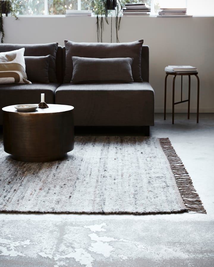 Tapis Hafi 200x300 cm, Marron-gris House Doctor