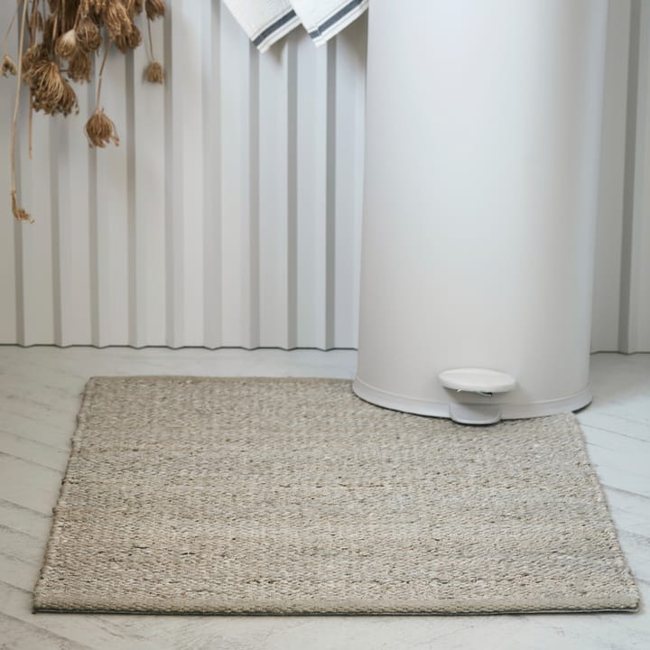 Tapis Hempi 60x90 cm - Gris clair - House Doctor