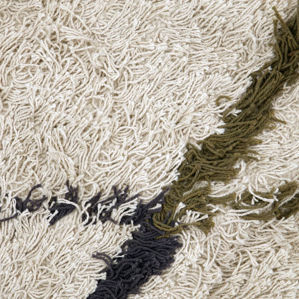 Tapis Indi, Blanc cassé, 140x200 cm House Doctor