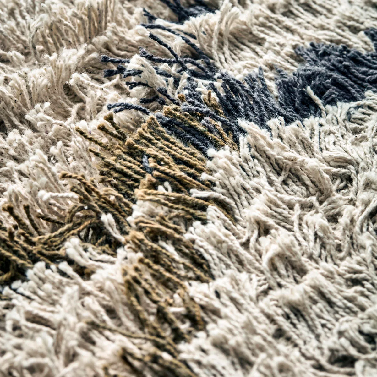 Tapis Indi, Blanc cassé, 140x200 cm House Doctor