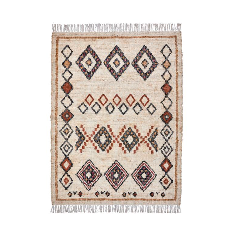 House Doctor Tapis Kesh 140x200 cm Beige | Design Scandinave | Tapis épais | Beige