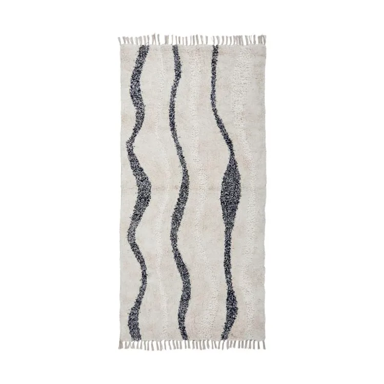 Tapis Muzo 90x180 cm, Beige House Doctor