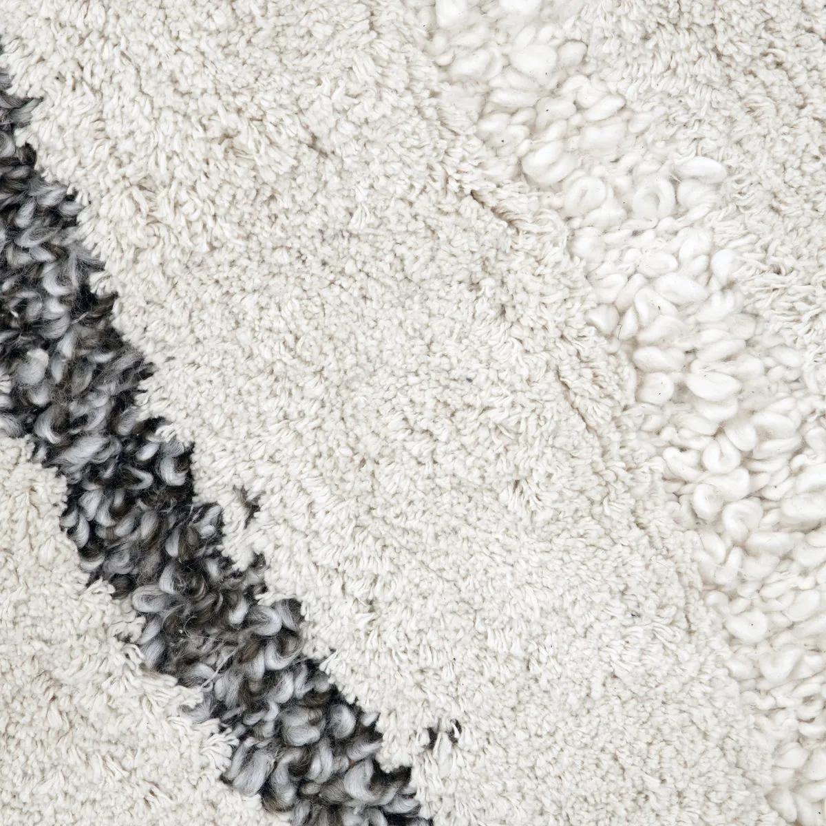 Tapis Muzo 90x180 cm, Beige House Doctor