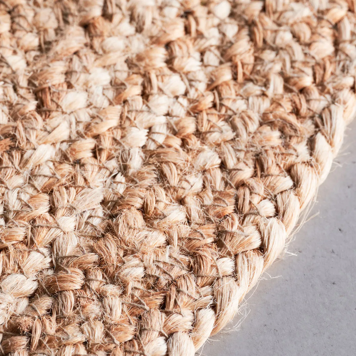 Tapis Rugy Ø90 cm, Nature House Doctor