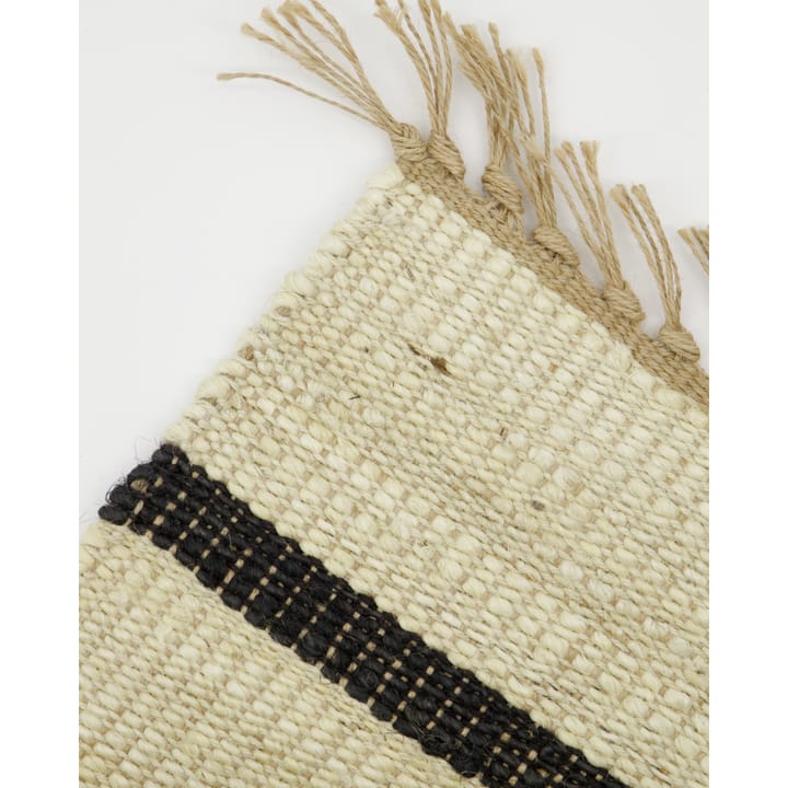 Tapis Sima 60x90 cm, Noir-nature House Doctor