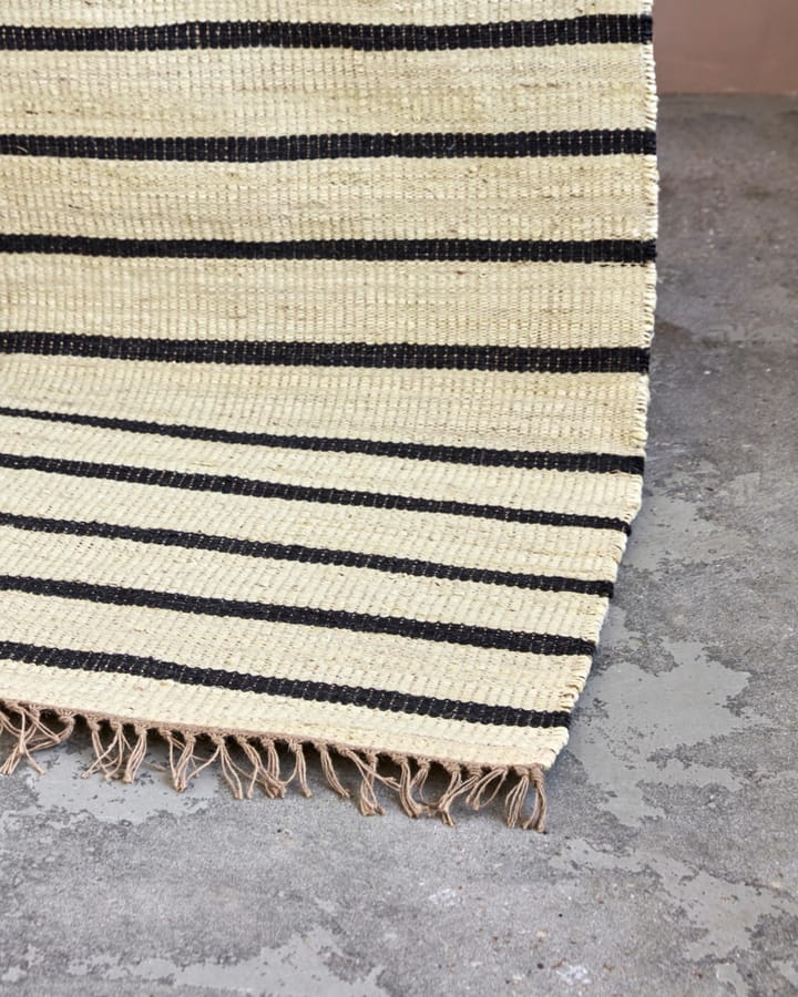 Tapis Sima 60x90 cm, Noir-nature House Doctor