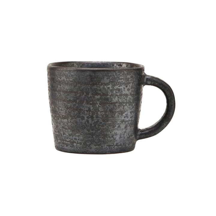 Tasse à espresso Pion 10 cl - Noir-marron - House Doctor