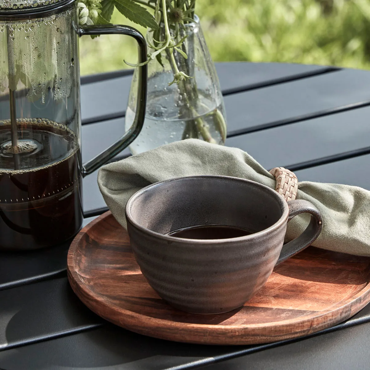 Tasse Rustic 30 cl, Gris foncé House Doctor