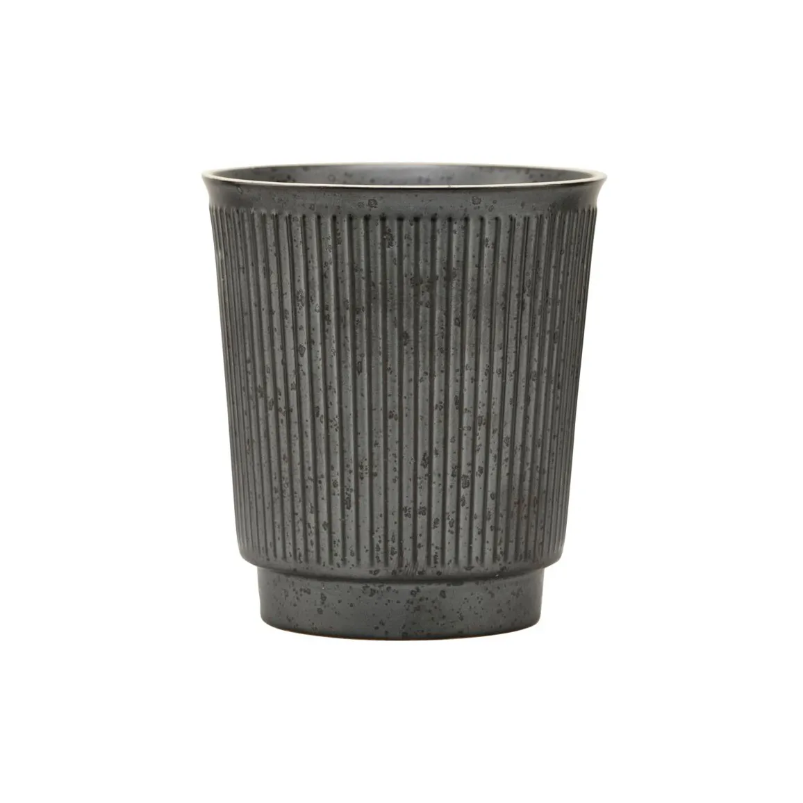 Tasse sans poignée Berica, Noir House Doctor