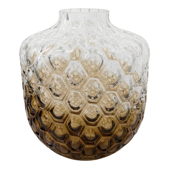 Vase Art Deco 31 cm - Marron - House Doctor