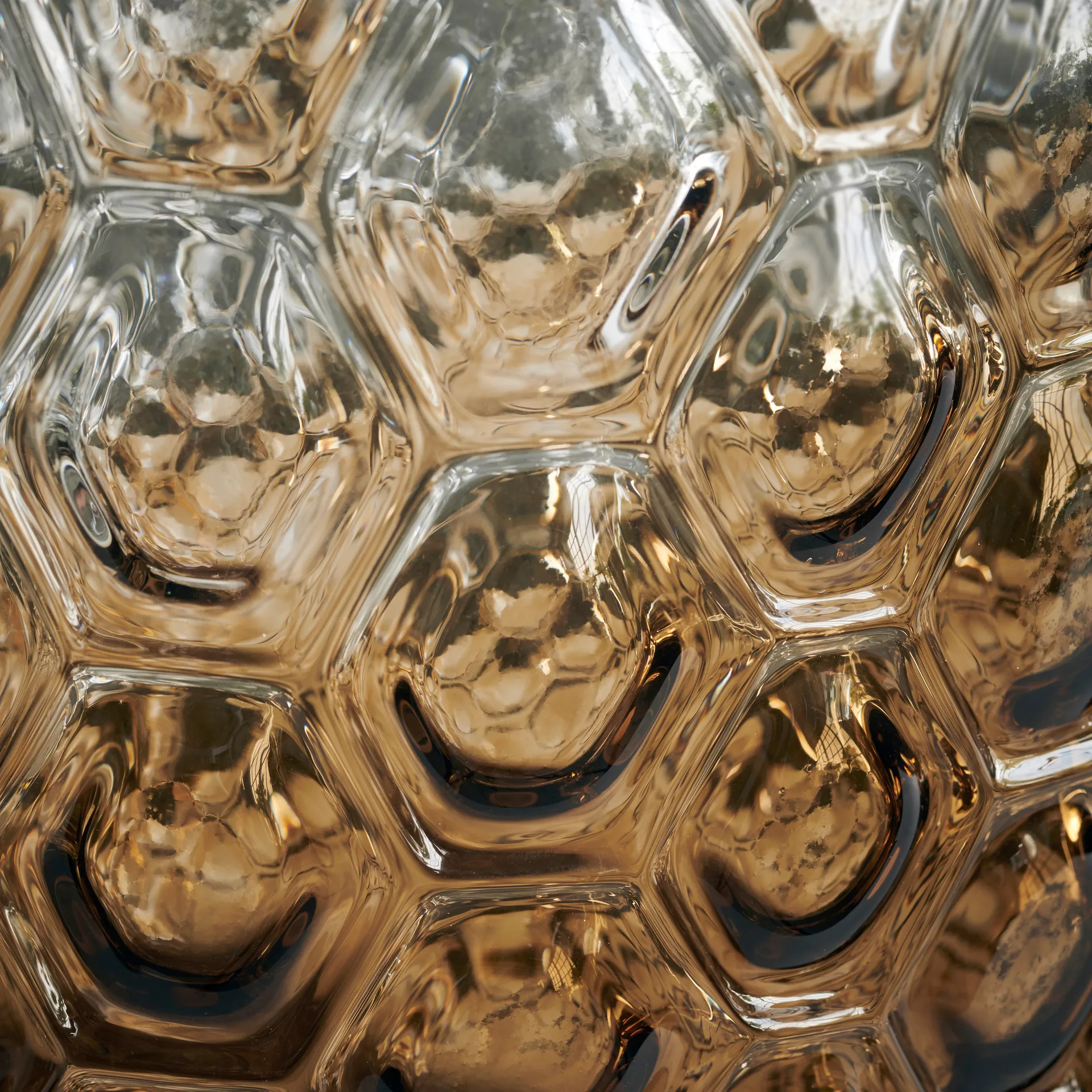 Vase Art Deco 31 cm, Marron House Doctor