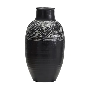 Vase Bloss 38 cm - Noir - House Doctor