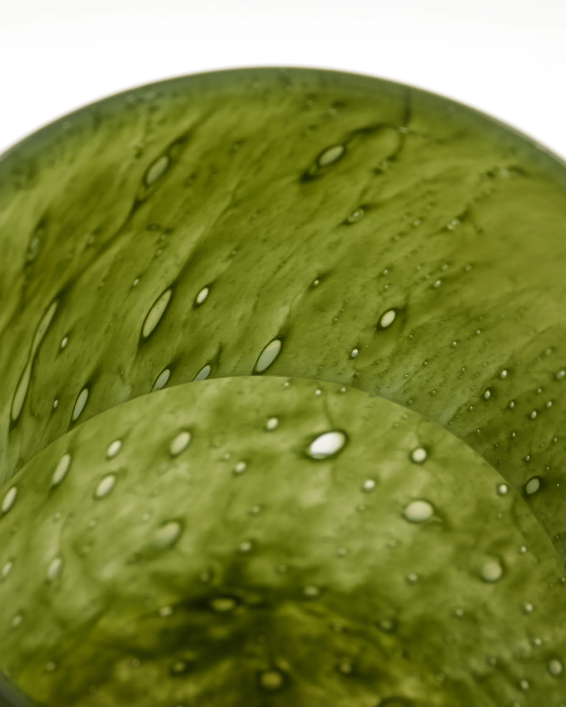 Vase Bole Ø17,5 cm, Vert foncé House Doctor