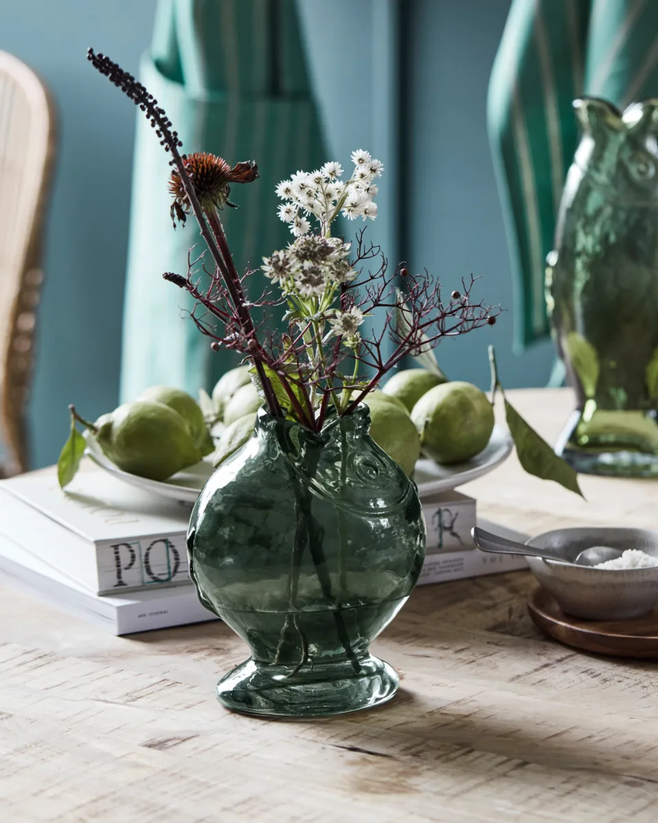 Vase Fish 17,5 cm, Gris fumé House Doctor