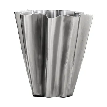 Vase Flood 13 cm - Borstat silver - House Doctor