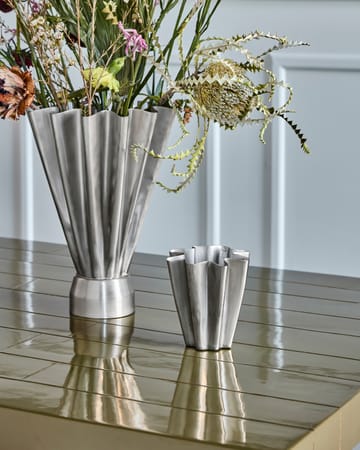 Vase Flood 13 cm - Borstat silver - House Doctor