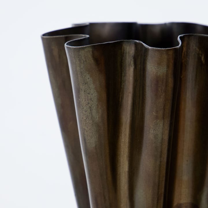 Vase Flood 13 cm, Brun antique House Doctor