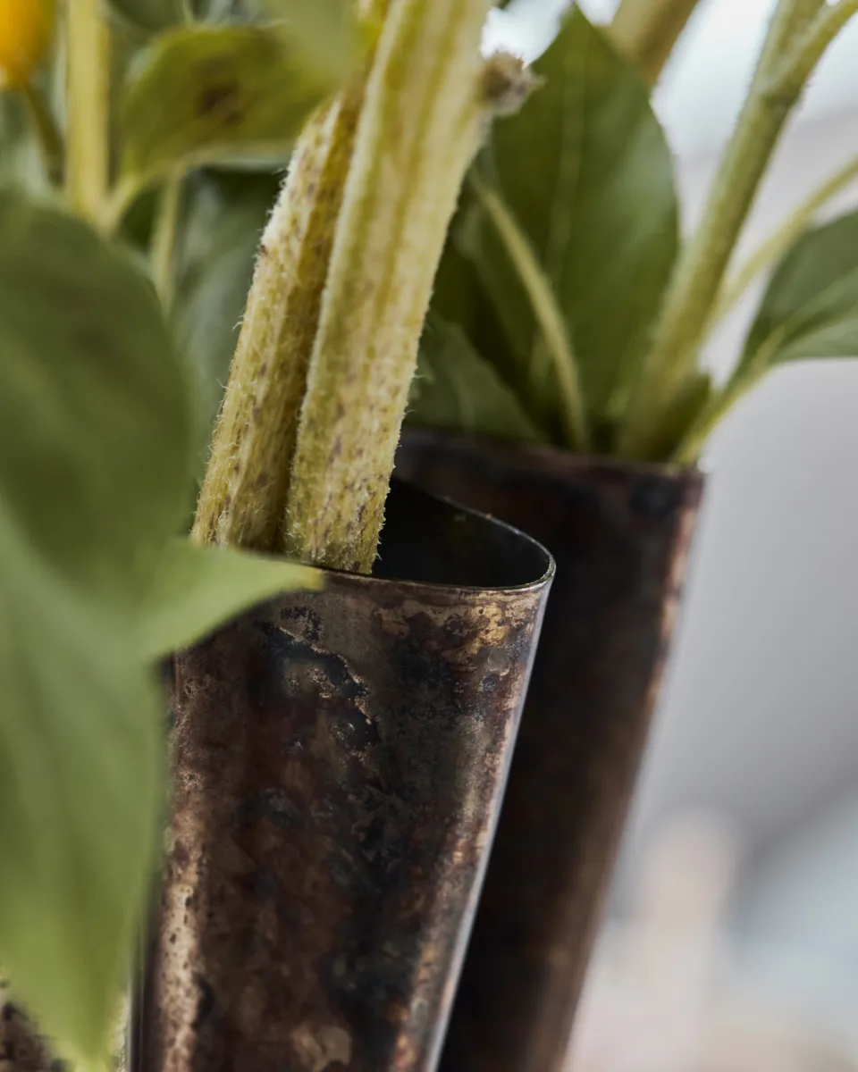 Vase Flood Ø23 cm, Antique brun House Doctor