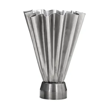 Vase Flood Ø23 cm - Borstat silver - House Doctor