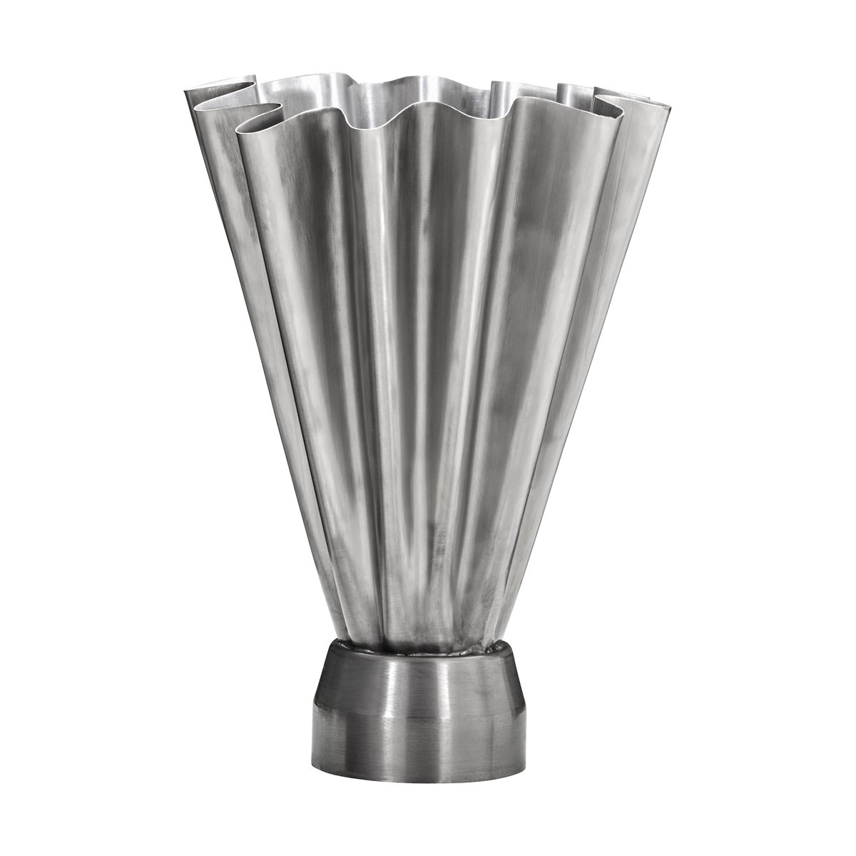 House Doctor Vase Flood Ø23 cm Borstat silver