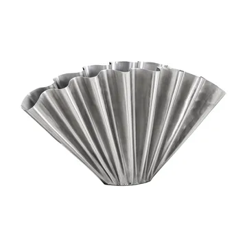 Vase Flood - Borstat silver - House Doctor
