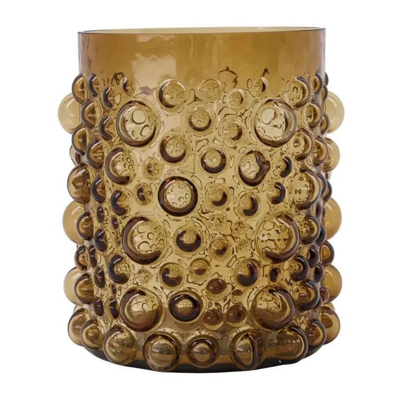 Vase Foam 19 cm, Marron House Doctor