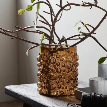 Vase Foam 19 cm - Marron - House Doctor