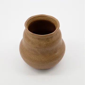 Vase Juno 15 cm - Camel - House Doctor