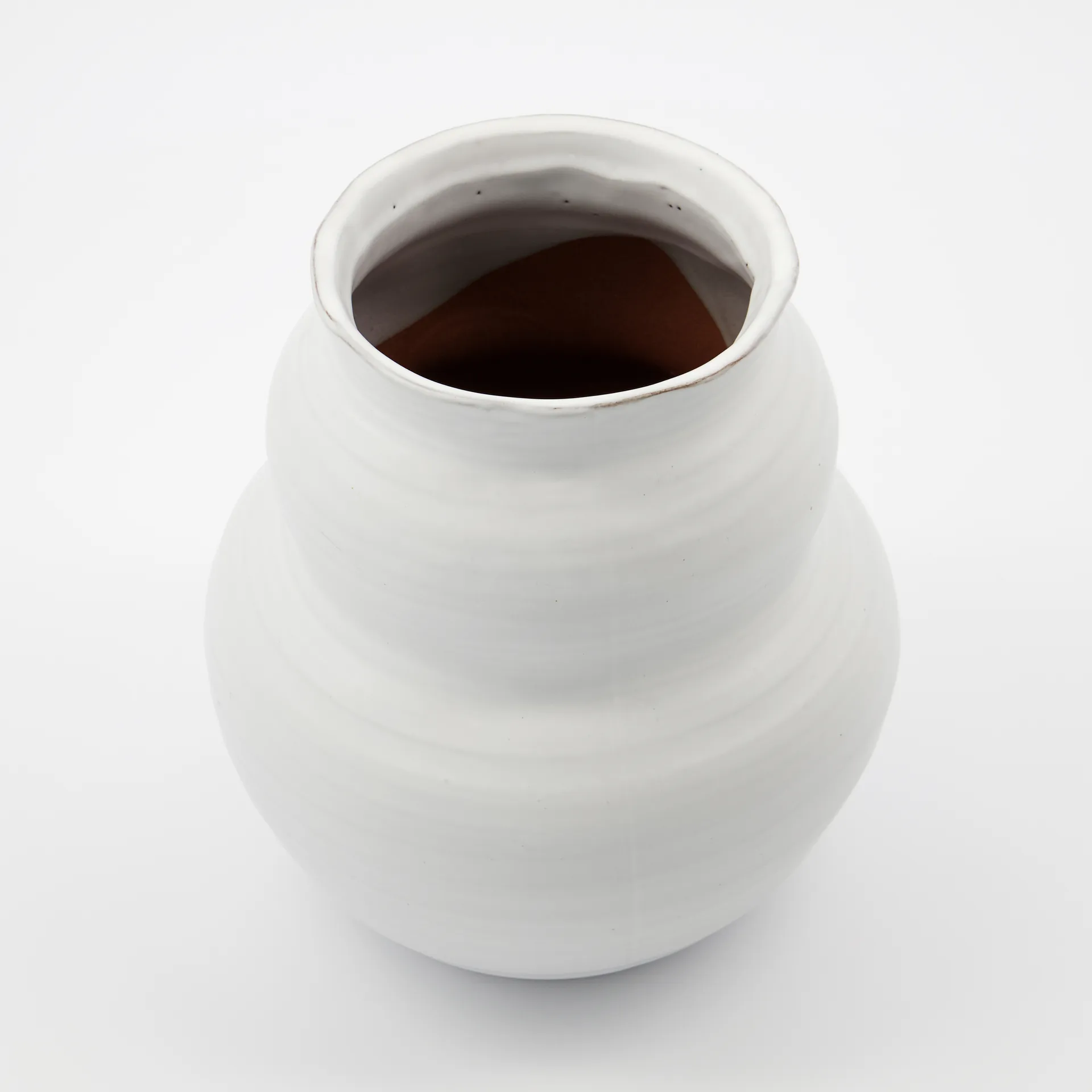 Vase Juno 19 cm, Blanc House Doctor