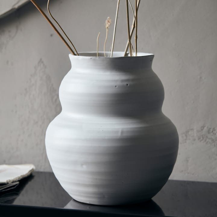 Vase Juno 19 cm - Blanc - House Doctor