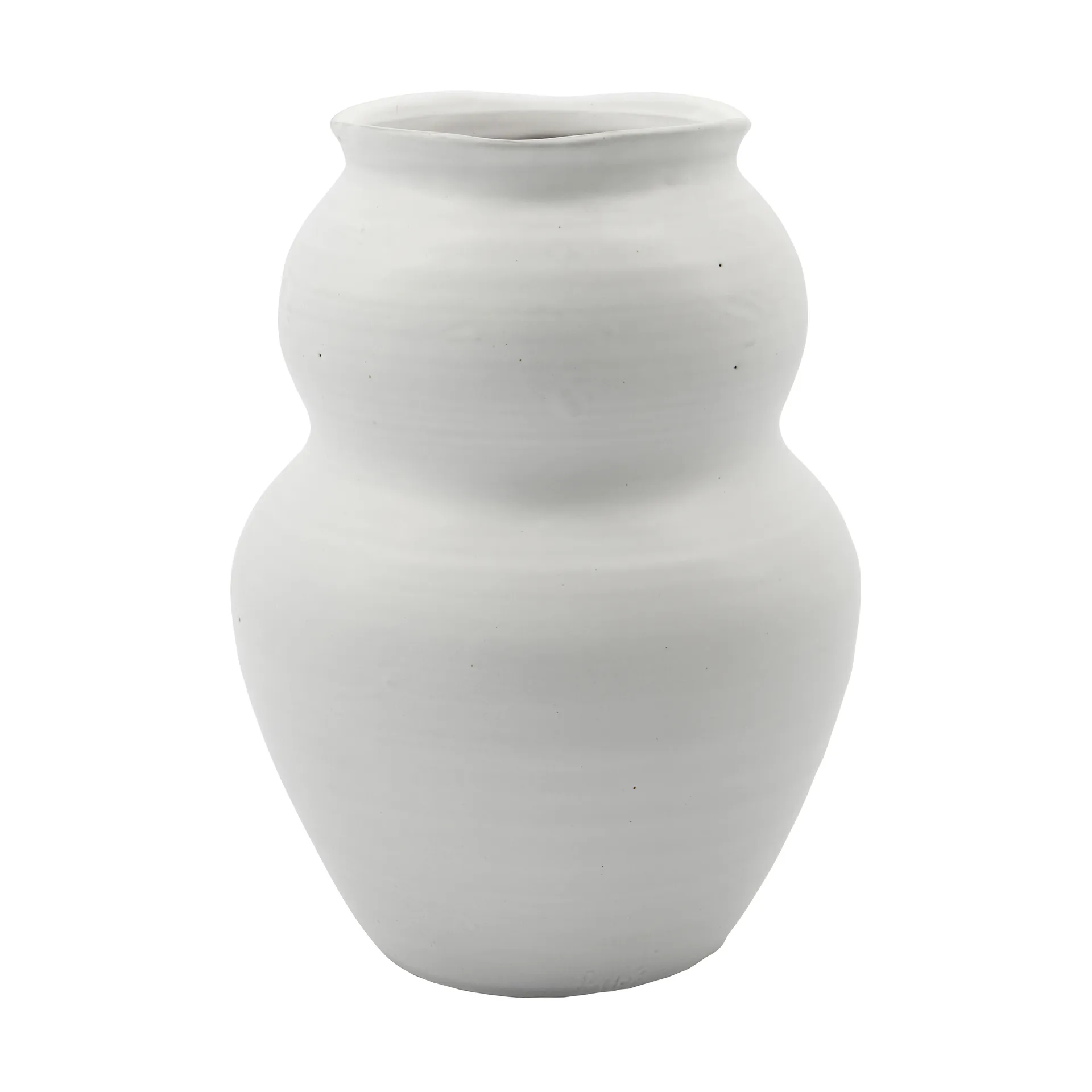 Vase Juno 22 cm, Blanc House Doctor
