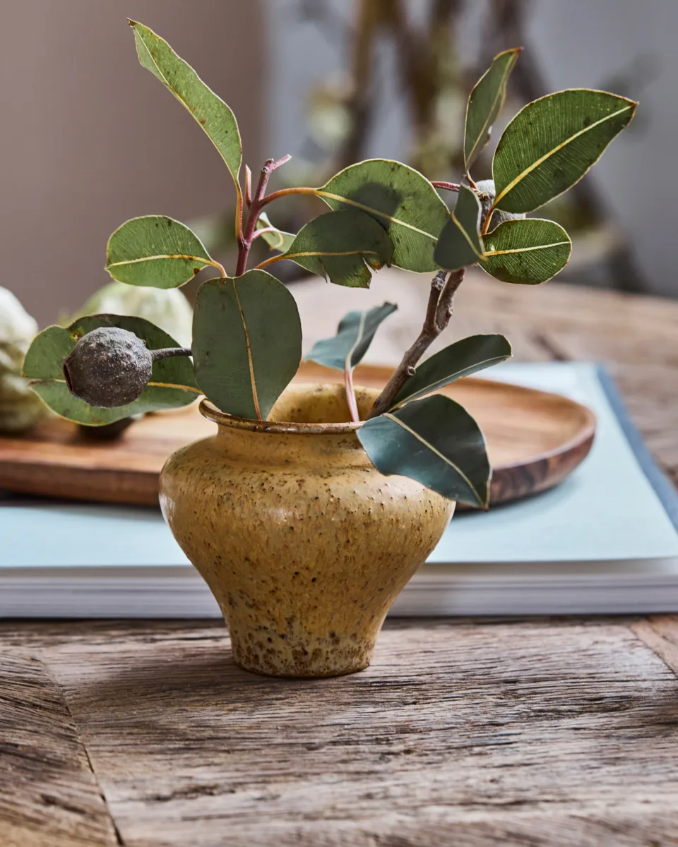 Vase Kolo, Jaune moutarde, 8,5 cm House Doctor