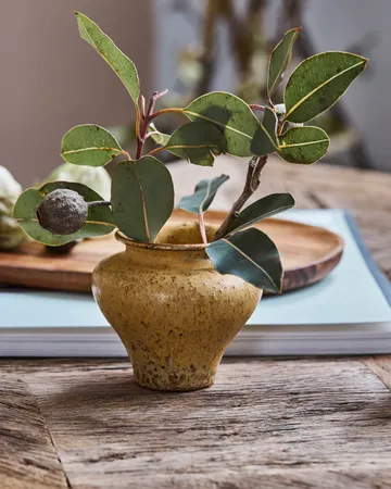 Vase Kolo - Jaune moutarde, 8,5 cm - House Doctor