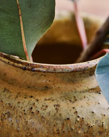 Vase Kolo - Jaune moutarde, 8,5 cm - House Doctor