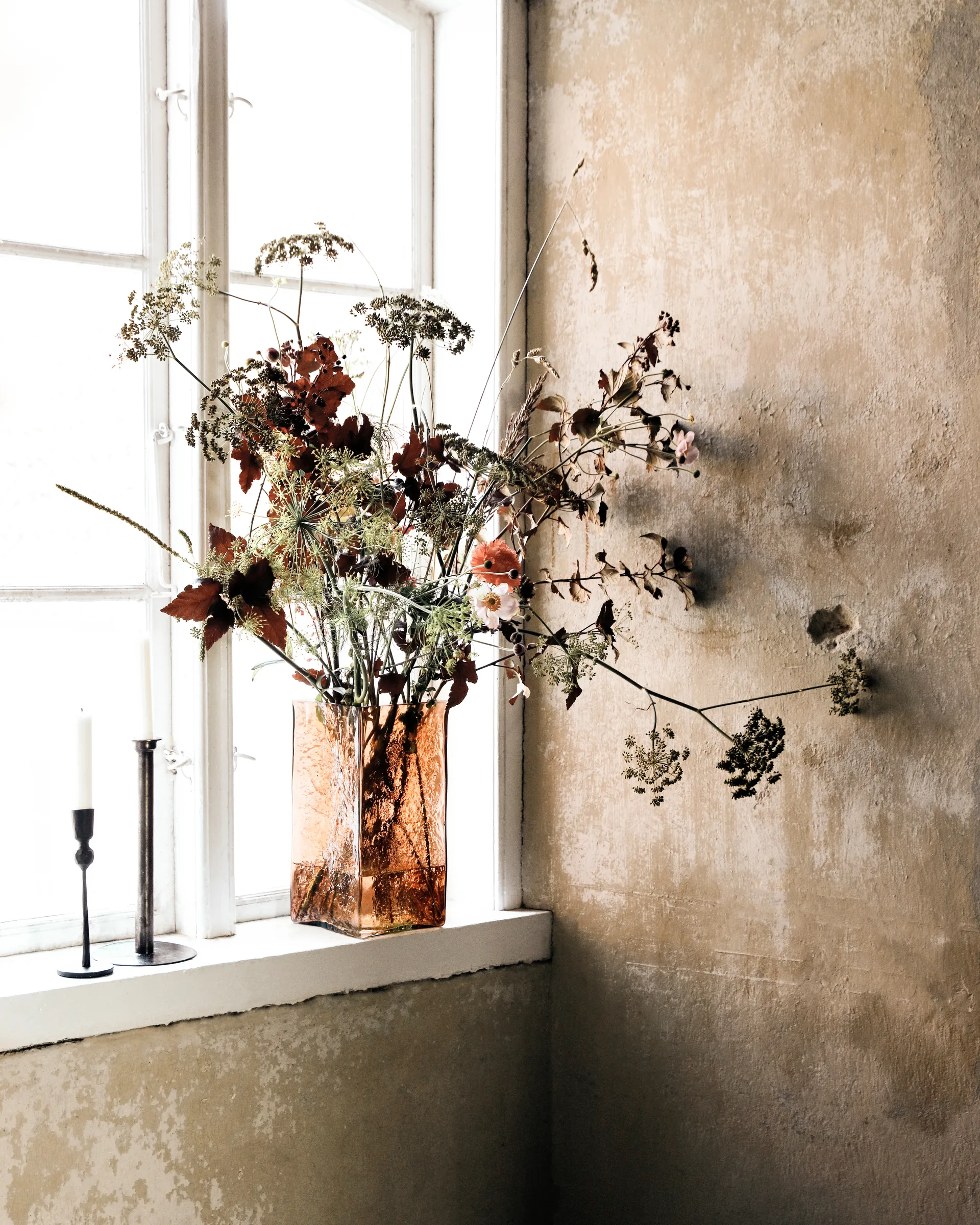 Vase Square 16x30 cm, Ambre House Doctor