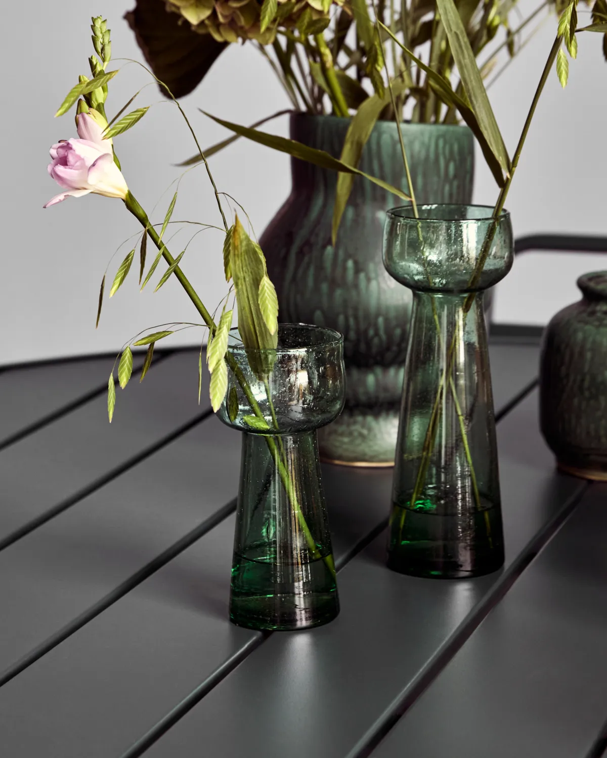 Vase Tuur, Vert, 16,5 cm House Doctor