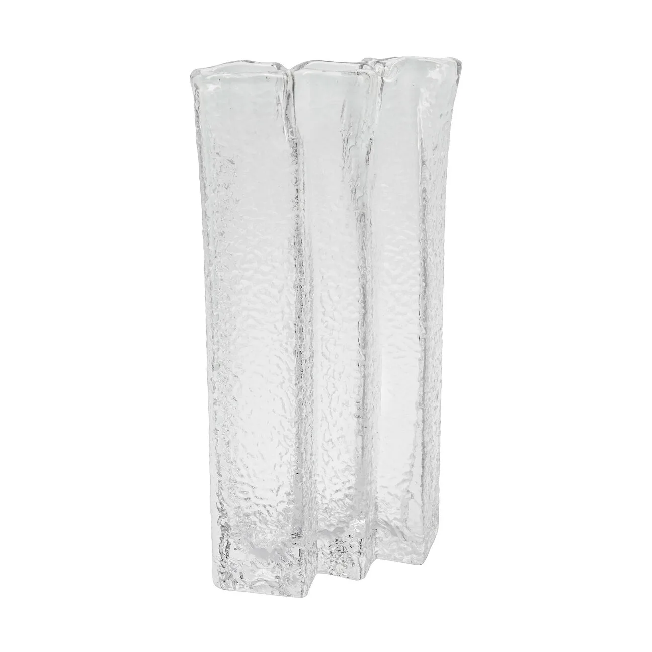 Vase Zuri, Transparent, 16x7,5x31 cm House Doctor
