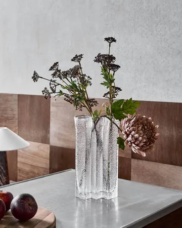 Vase Zuri - Transparent, 16x7,5x31 cm - House Doctor
